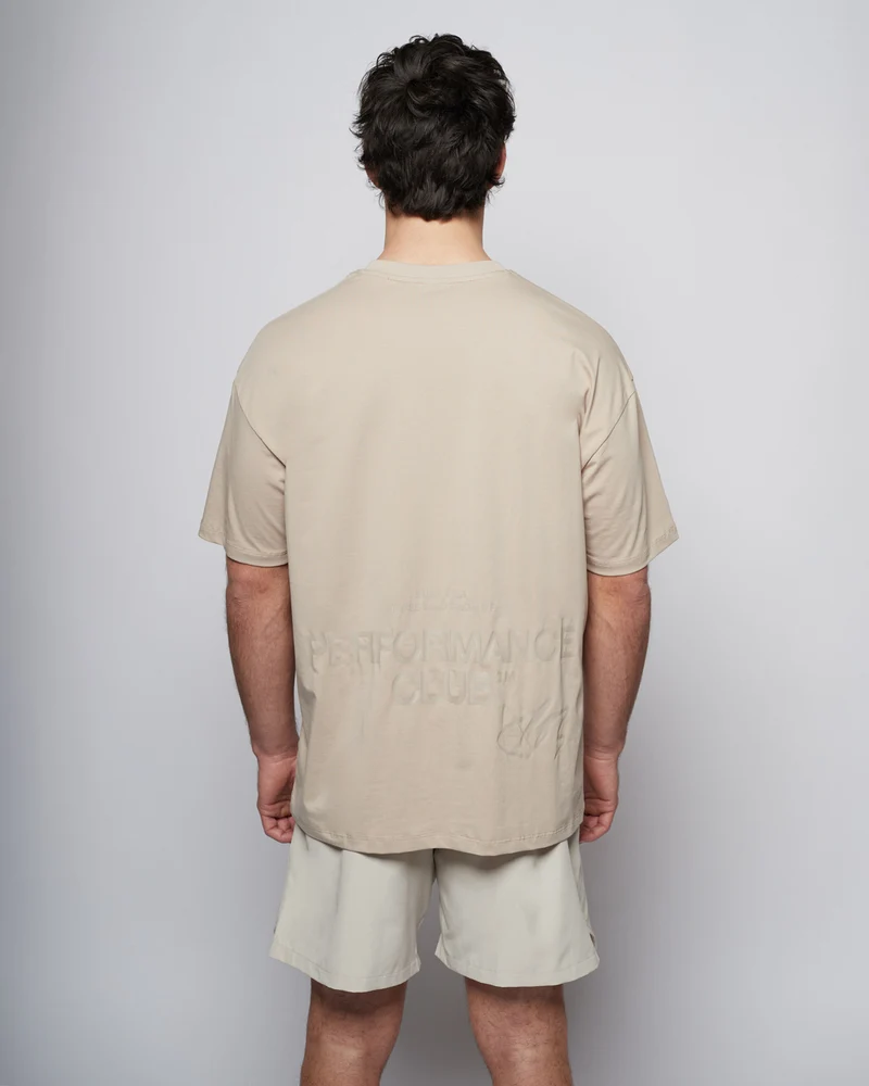 Apes Essentials Club Drop Tshirt - Taupe