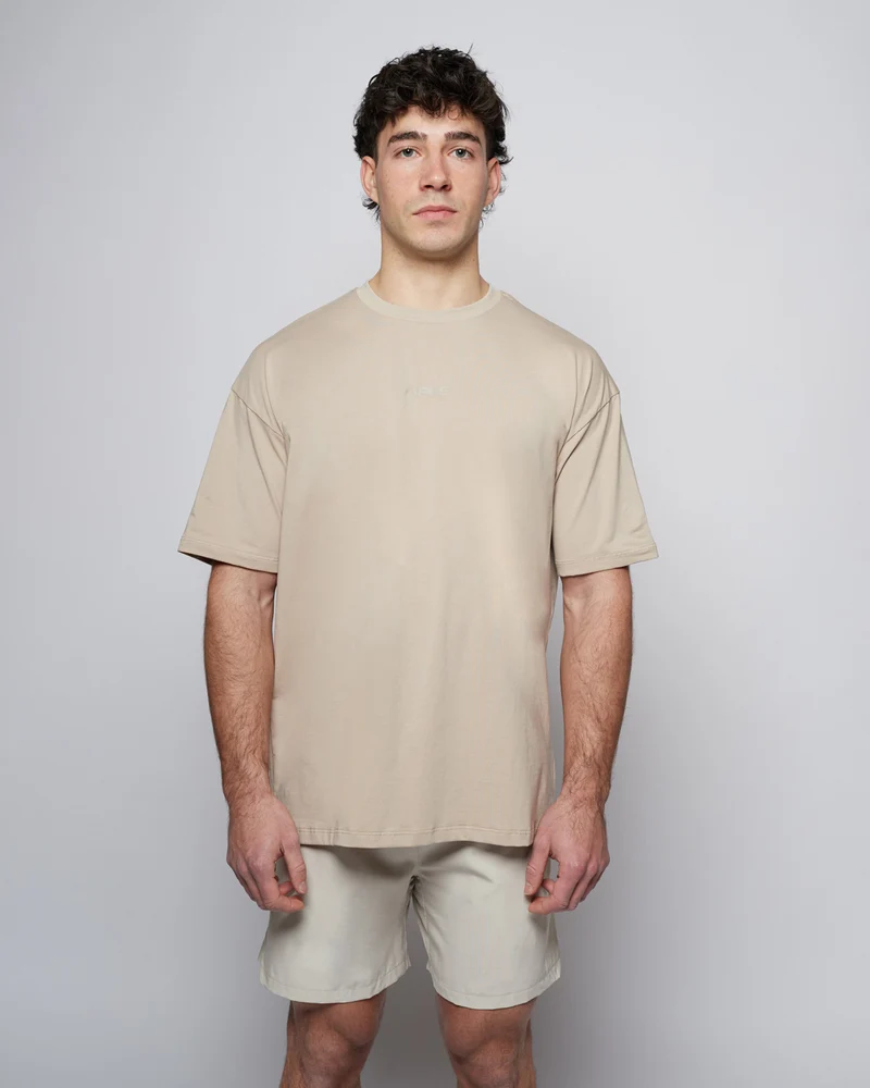 Apes Essentials Club Drop Tshirt - Taupe
