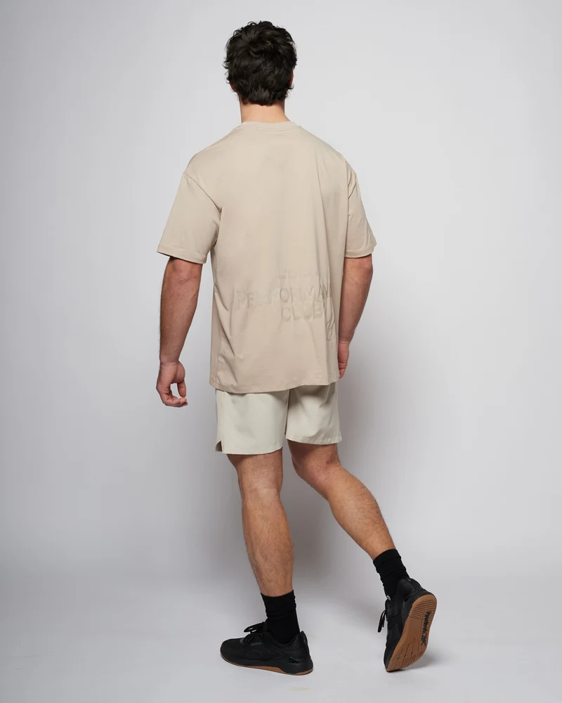 Apes Essentials Club Drop Tshirt - Taupe