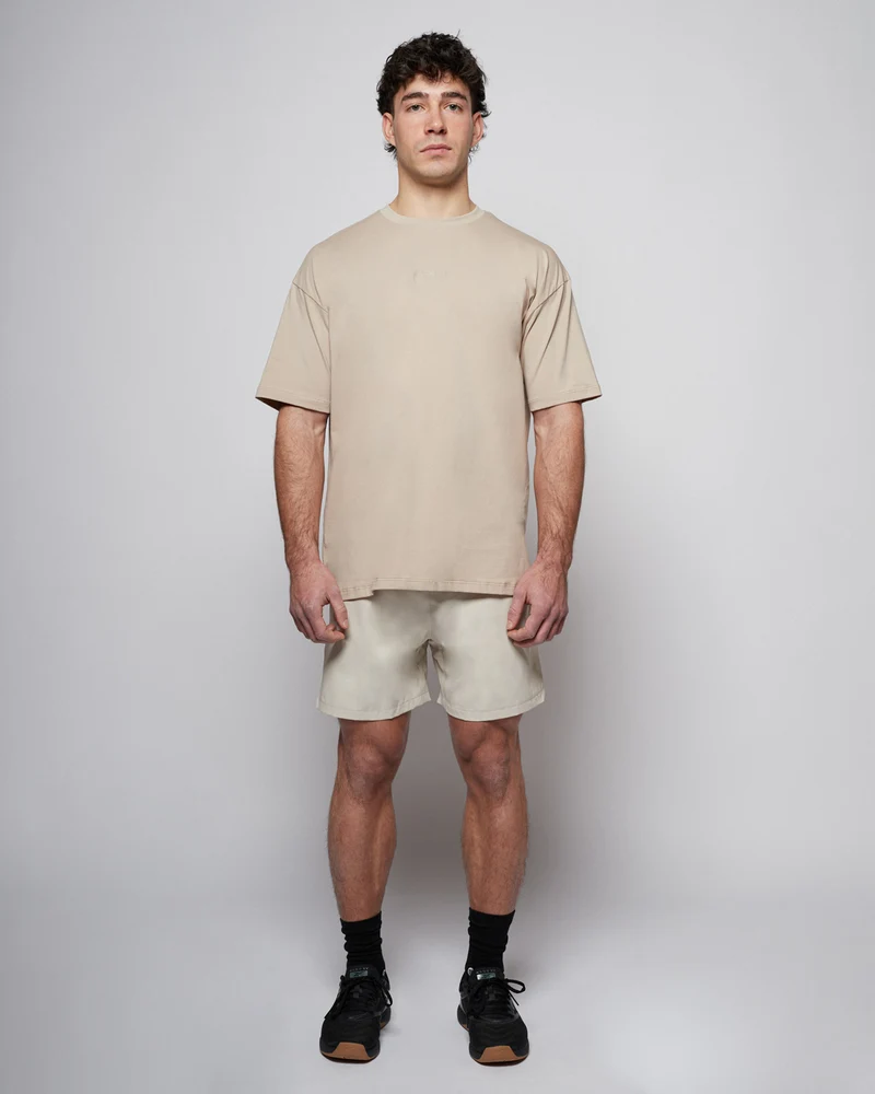 Apes Essentials Club Drop Tshirt - Taupe