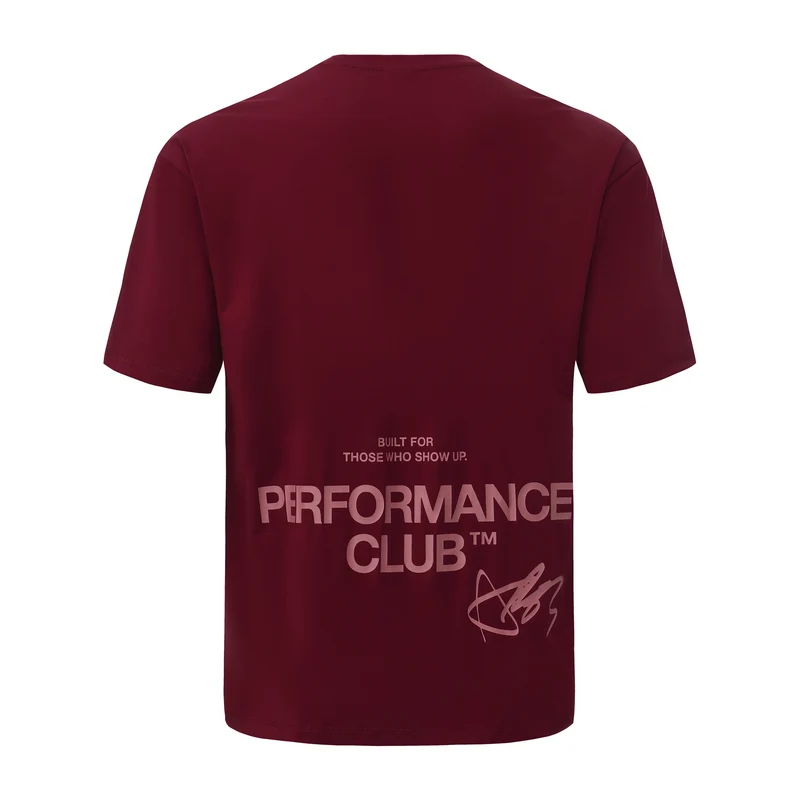 Apes Essentials Club Drop Tshirt - Red Velvet