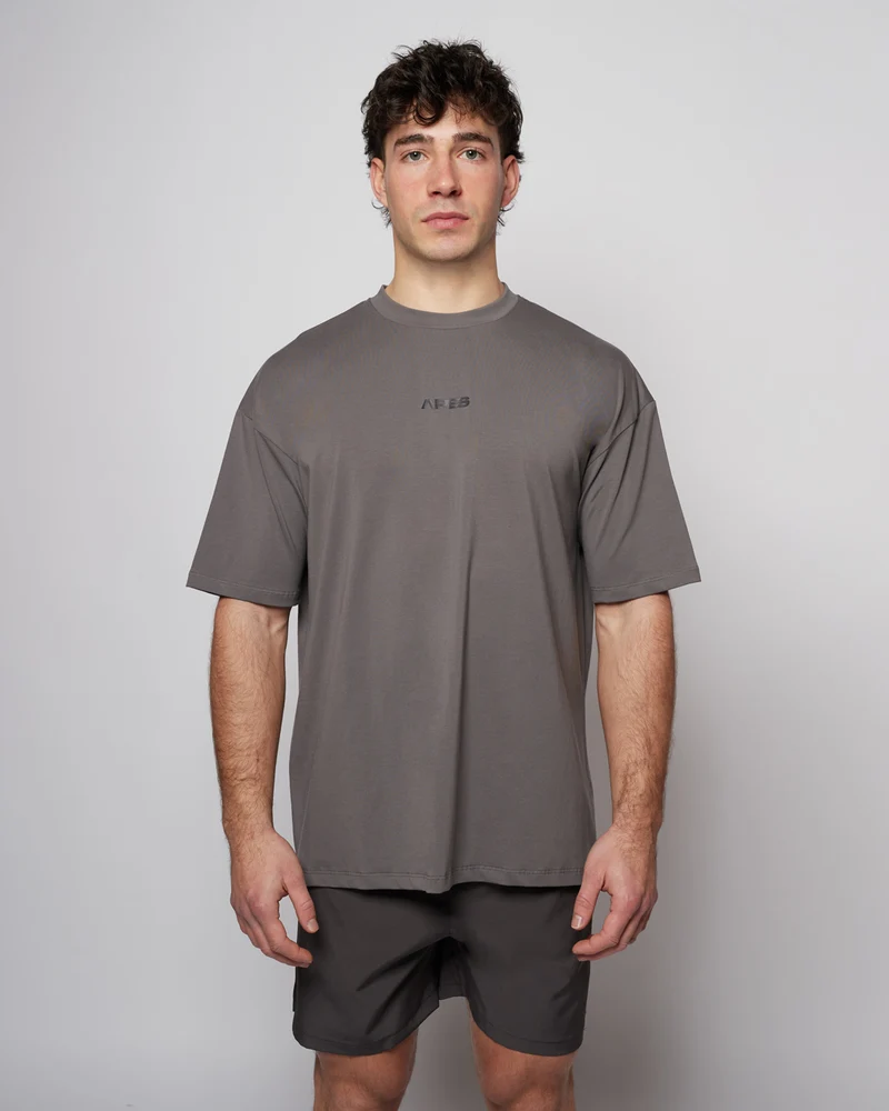 Apes Essentials Club Drop Tshirt - Stone Gray