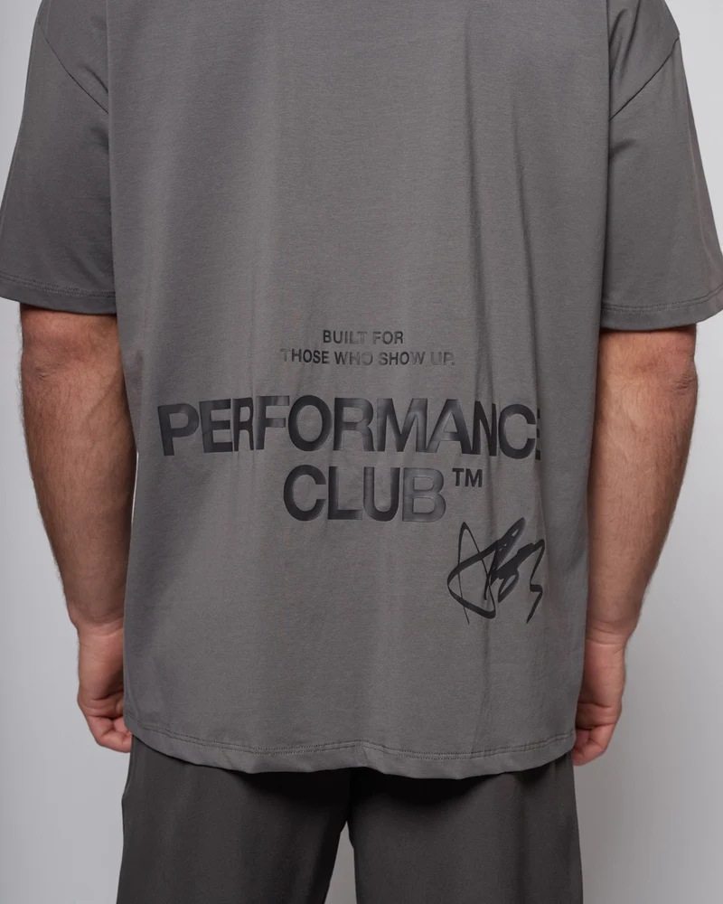 Apes Essentials Club Drop Tshirt - Stone Gray