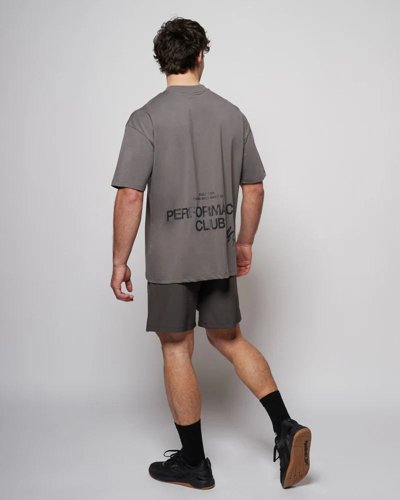 Apes Essentials Club Drop Tshirt - Stone Gray