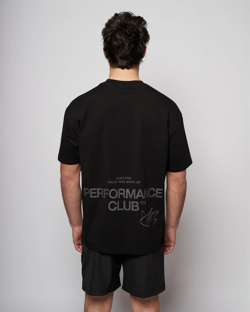 Apes Essentials Club Drop Tshirt - Solid Black