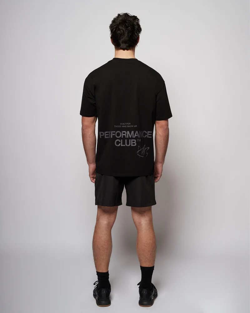 Apes Essentials Club Drop Tshirt - Solid Black