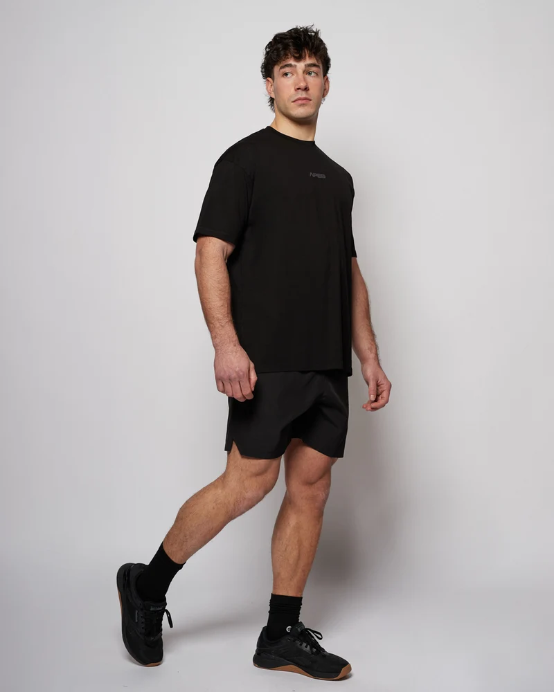 Apes Essentials Club Drop Tshirt - Solid Black