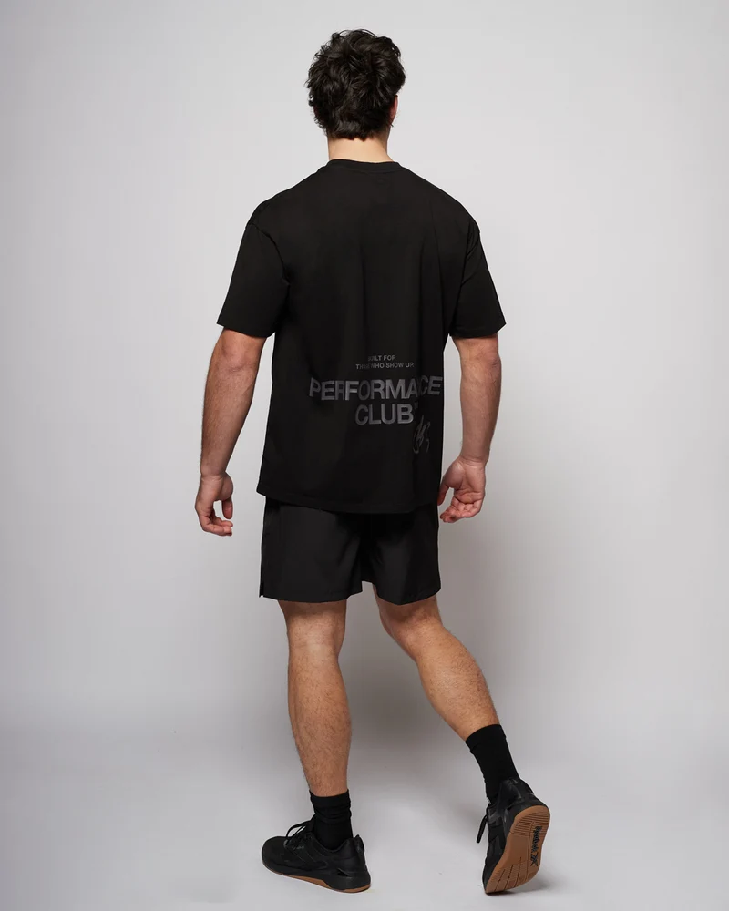 Apes Essentials Club Drop Tshirt - Solid Black
