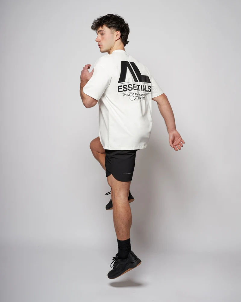 Apes Essentials Core Drop Tshirt - White