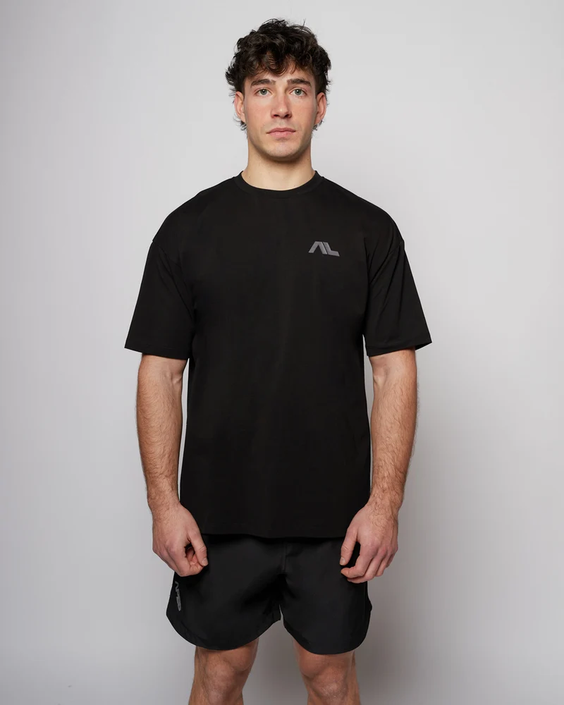 Apes Essentials Core Drop Tshirt - Solid Black