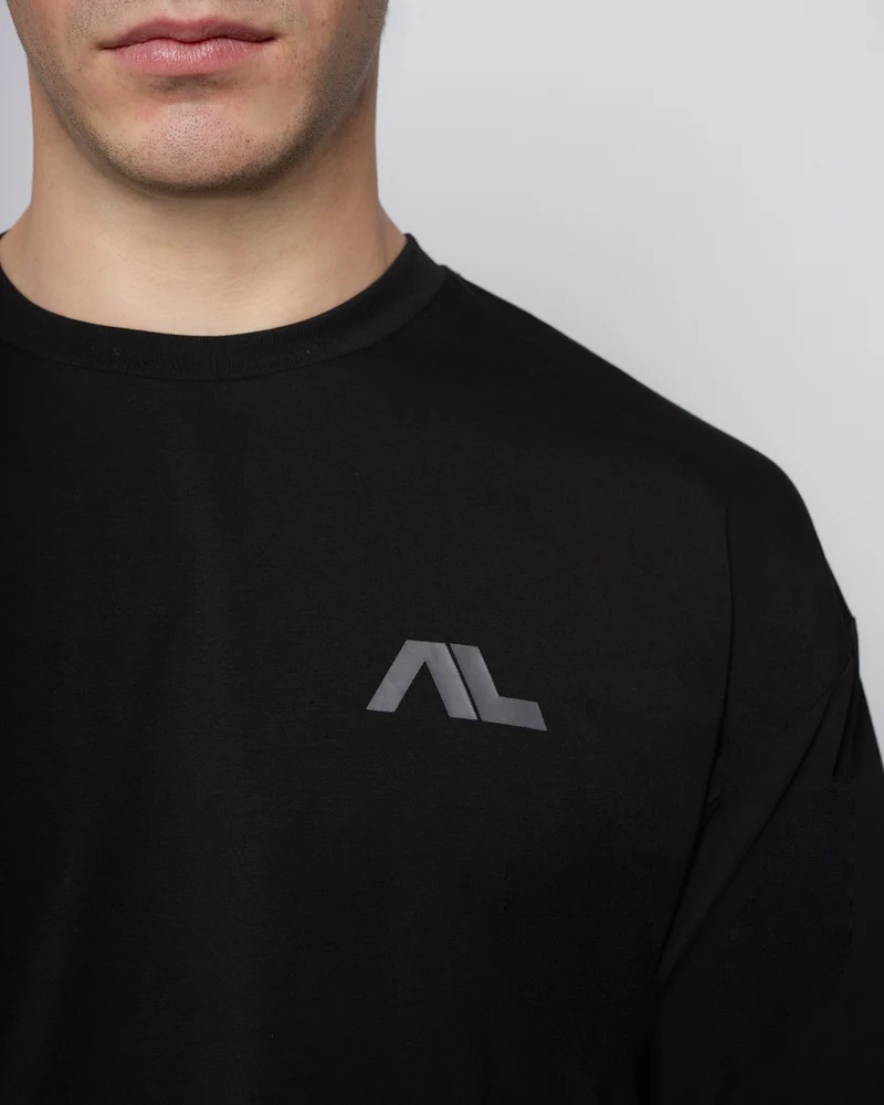 Apes Essentials Core Drop Tshirt - Solid Black