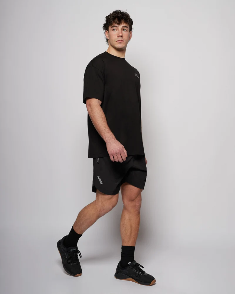 Apes Essentials Core Drop Tshirt - Solid Black