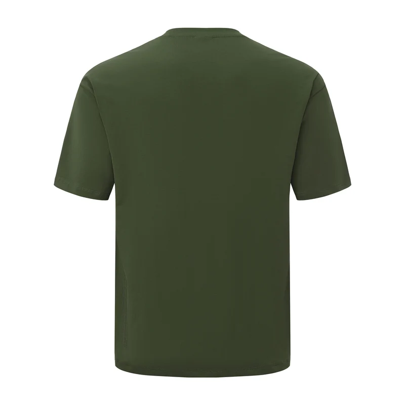 Apes Essentials Statement Drop Tshirt - Forest Green