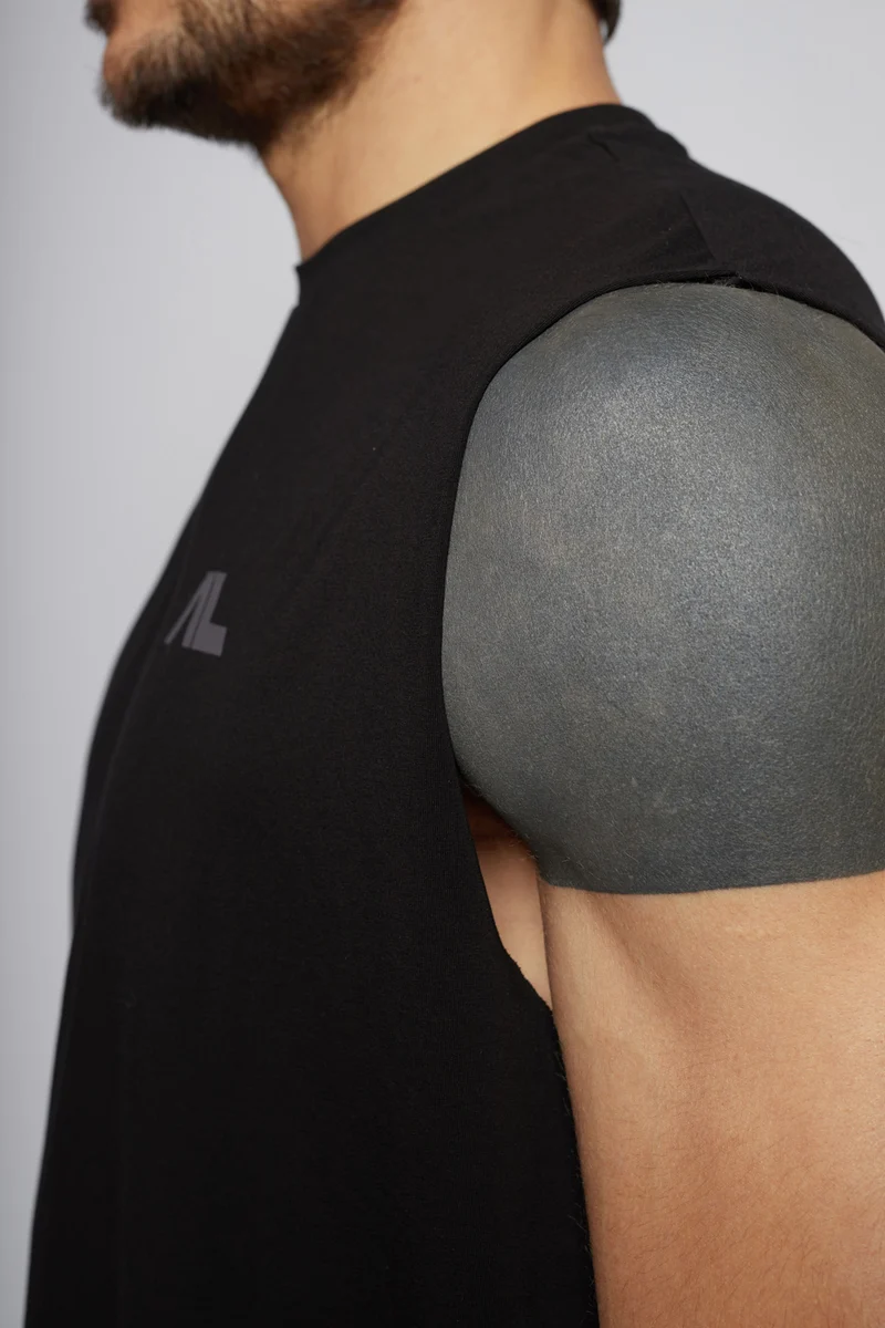 Apes Essentials Motion Oversize Tank - Solid Black