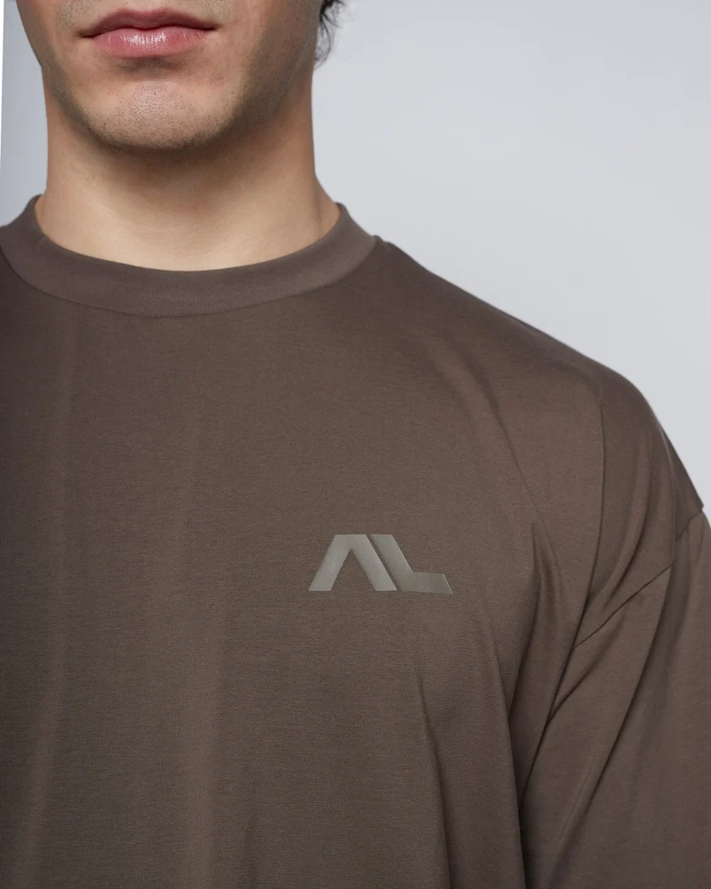 Apes Essentials Motion Drop Tshirt - Coffee Bean
