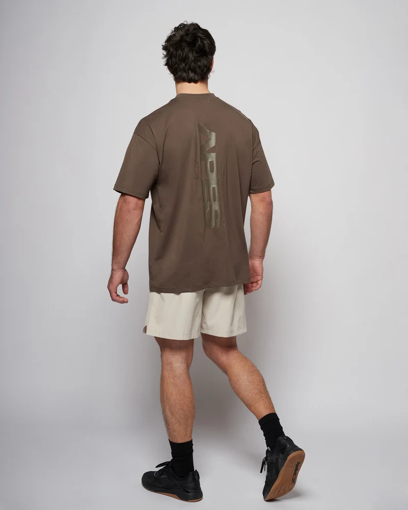 Apes Essentials Motion Drop Tshirt - Coffee Bean