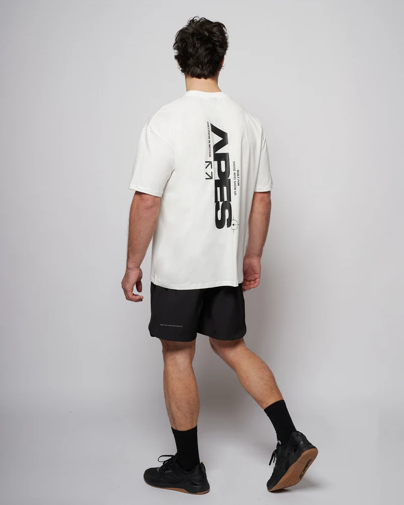 Apes Essentials Motion Drop Tshirt - White