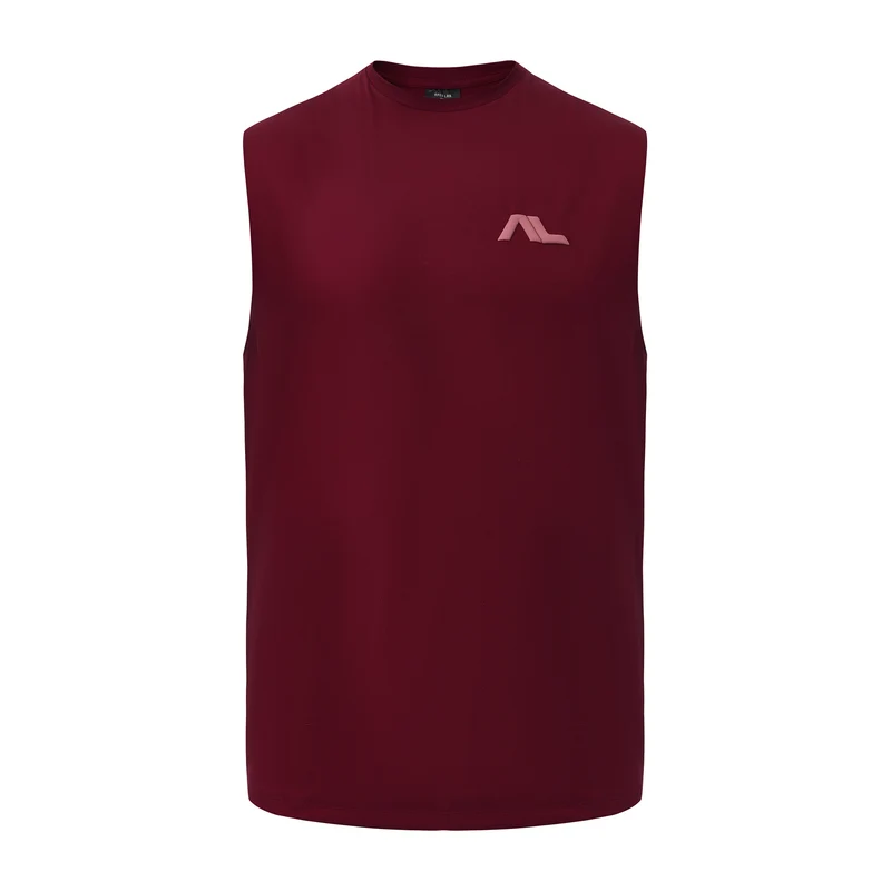 Apes Essentials Bold Oversize Tank - Red Velvet