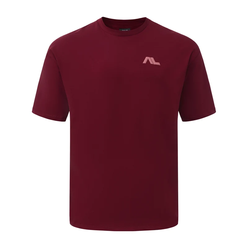 Apes Essentials Bold Drop Tshirt - Red Velvet