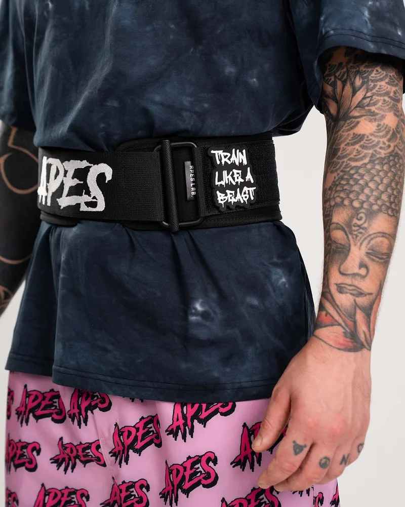 Gorilla Belt Black Cintura Sollevamento Pesi e Allenamento