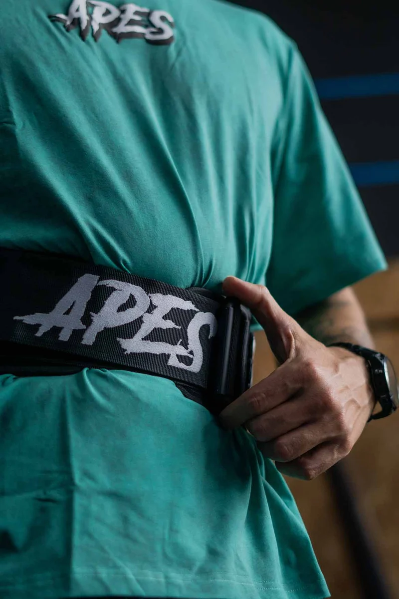 Gorilla Belt Black Cintura Sollevamento Pesi e Allenamento