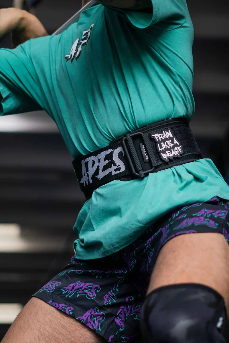 Gorilla Belt Black Cintura Sollevamento Pesi e Allenamento