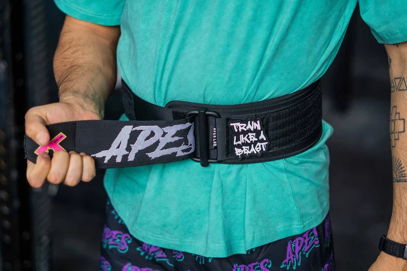 Gorilla Belt Black Cintura Sollevamento Pesi e Allenamento