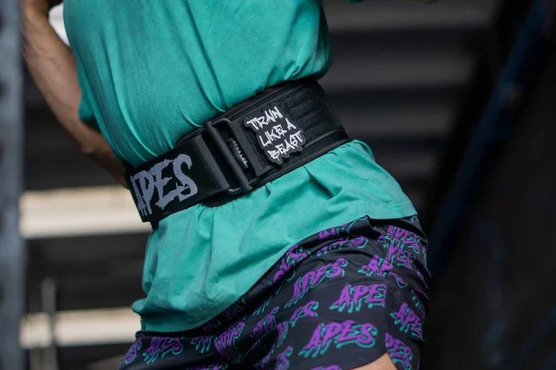 Gorilla Belt Black Cintura Sollevamento Pesi e Allenamento