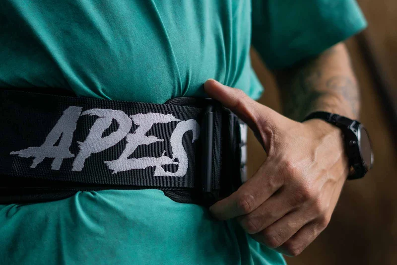Gorilla Belt Black Cintura Sollevamento Pesi e Allenamento