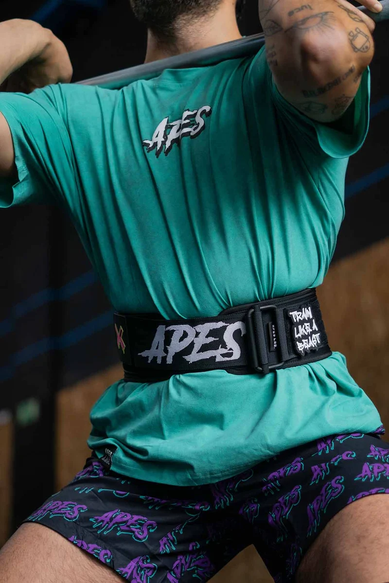 Gorilla Belt Black Cintura Sollevamento Pesi e Allenamento