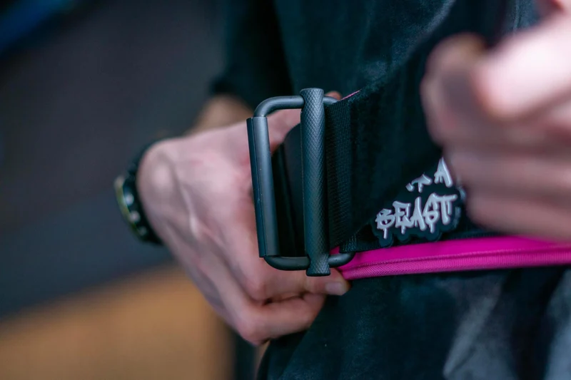Gorilla Belt Pink Cintura Sollevamento Pesi e Allenamento