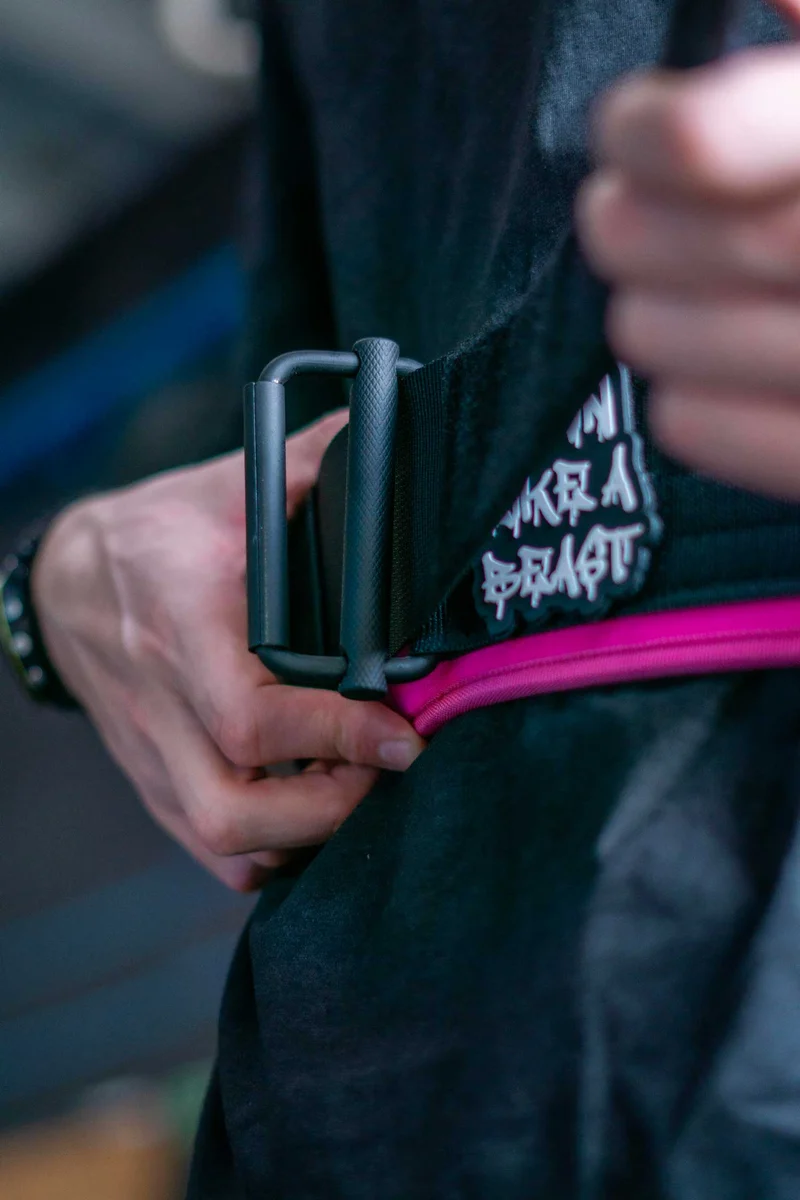 Gorilla Belt Pink Cintura Sollevamento Pesi e Allenamento