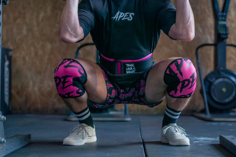Gorilla Belt Pink Cintura Sollevamento Pesi e Allenamento