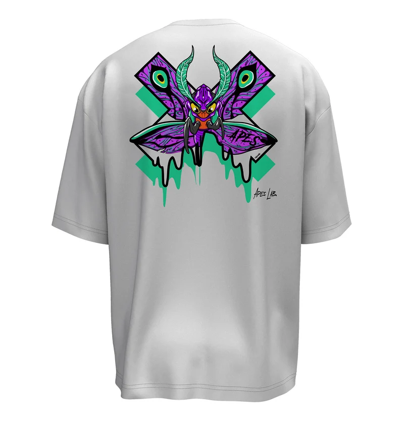 T-shirt Oversize Apes Lab. Monster Moth