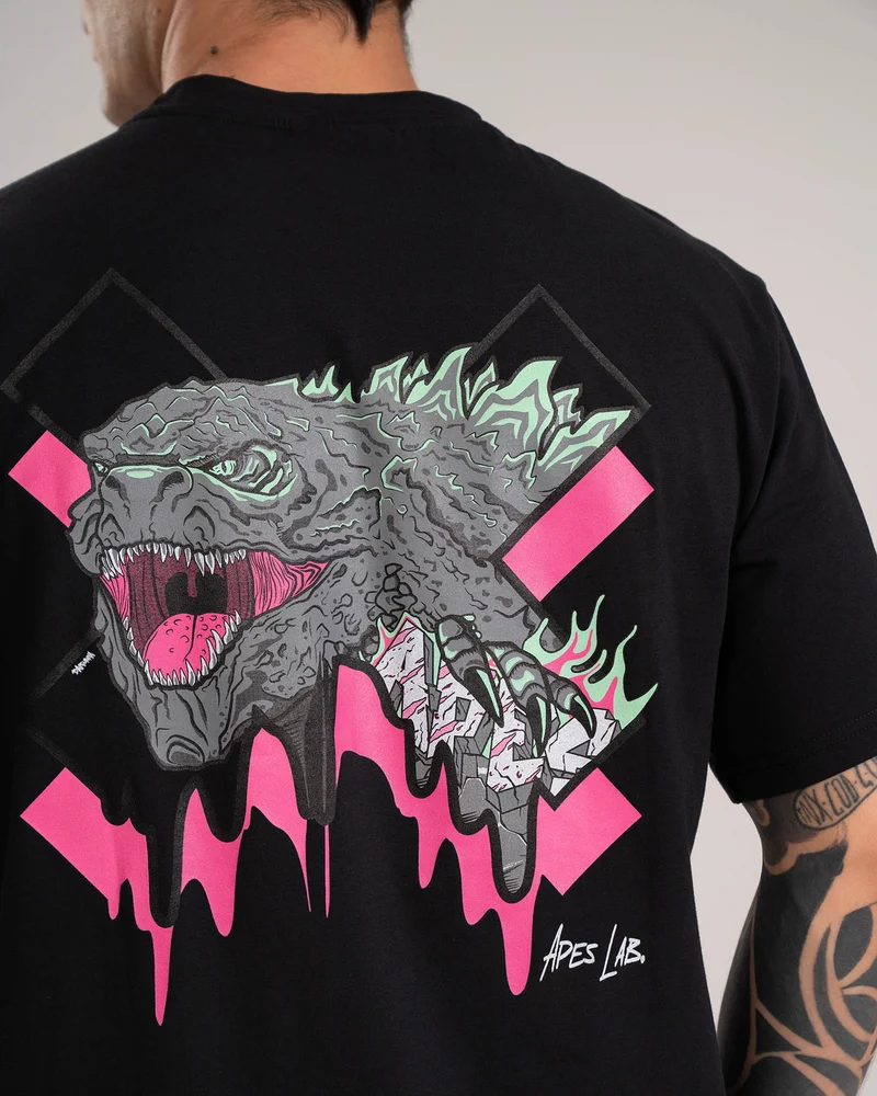 T-shirt Oversize Apes Lab. Monster King