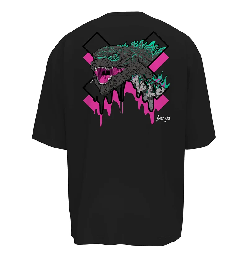 T-shirt Oversize Apes Lab. Monster King