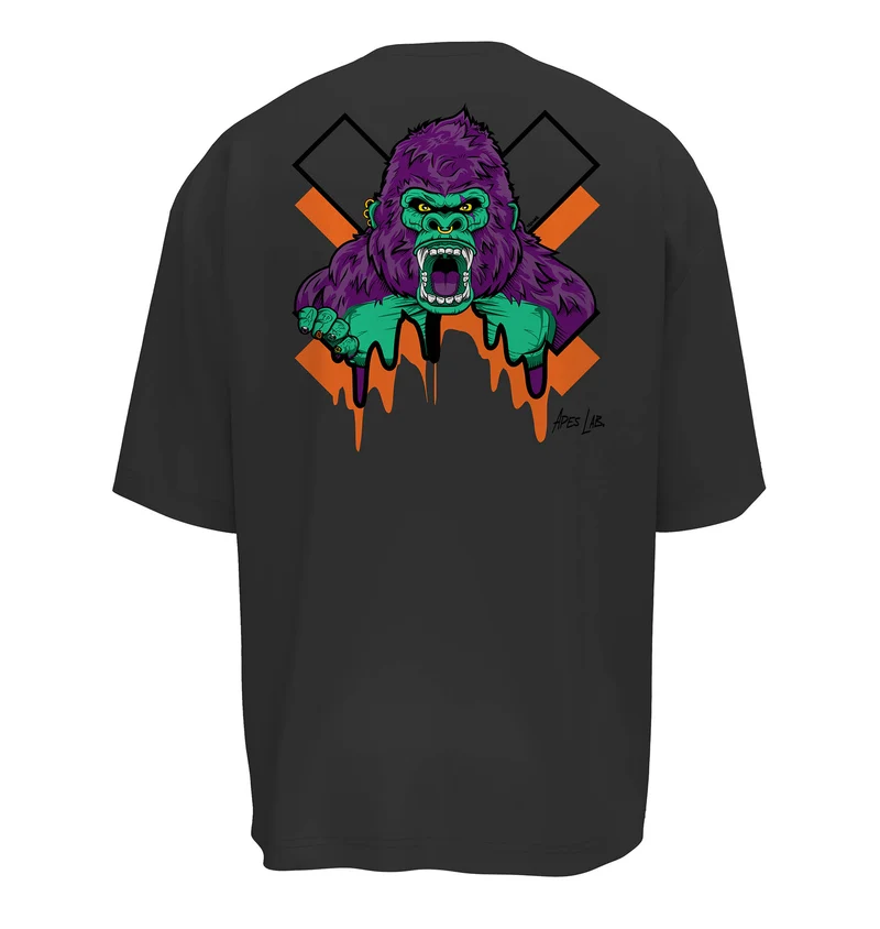 T-shirt Oversize Apes Lab. Monster Ape