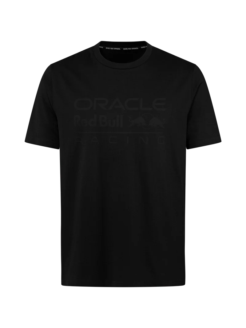 Oracle Red Bull Racing Essential Tonal Black T-Shirt