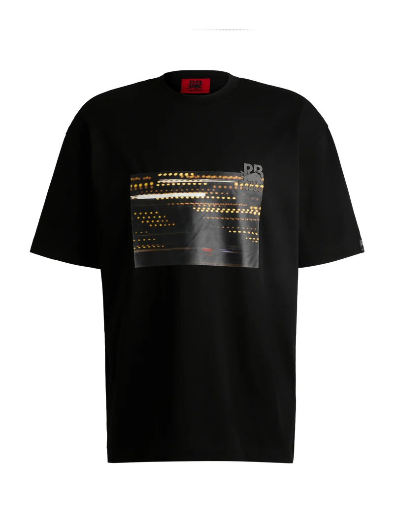 Visa Cash App Racing Bulls Racing Print T-Shirt