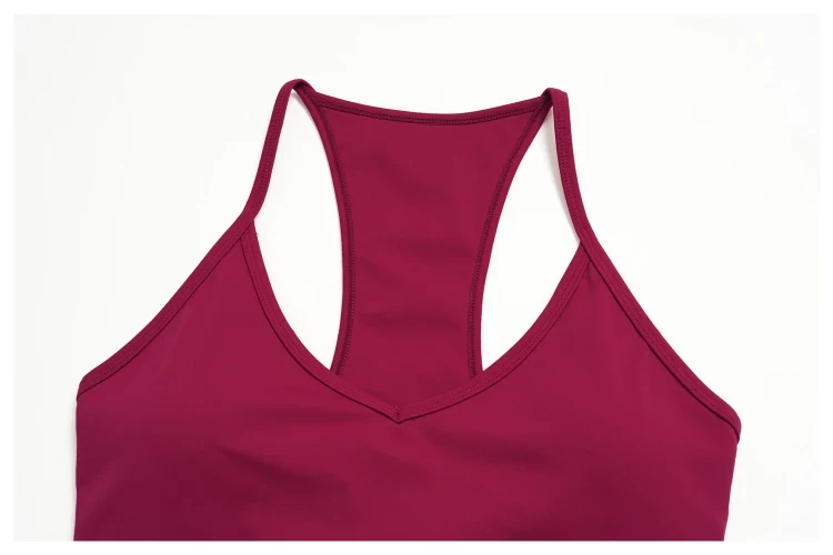 SPARK Women's Spaghetti Strap Halter Racerback Yoga Tank Top ZC5558