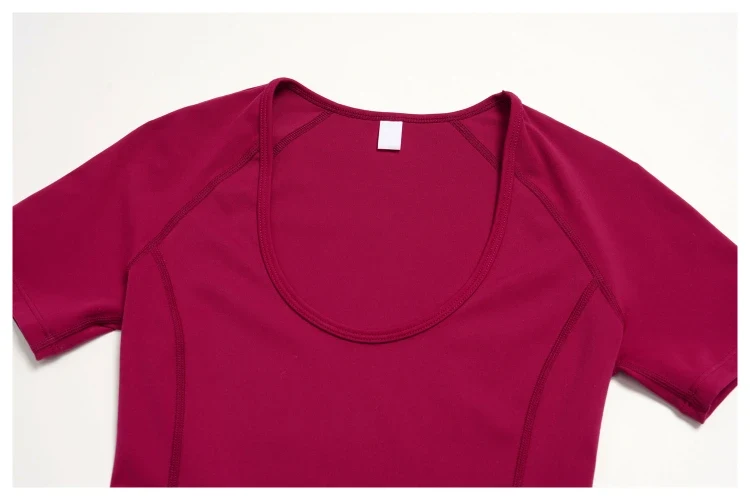 SPARK Women's Versatile Slim-Fit Short Sleeve Yoga Top ZC5558