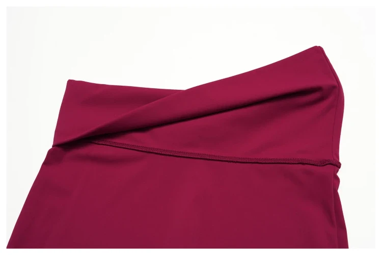 SPARK Women's Folded Waist Yoga Fitness Shorts ZC5558