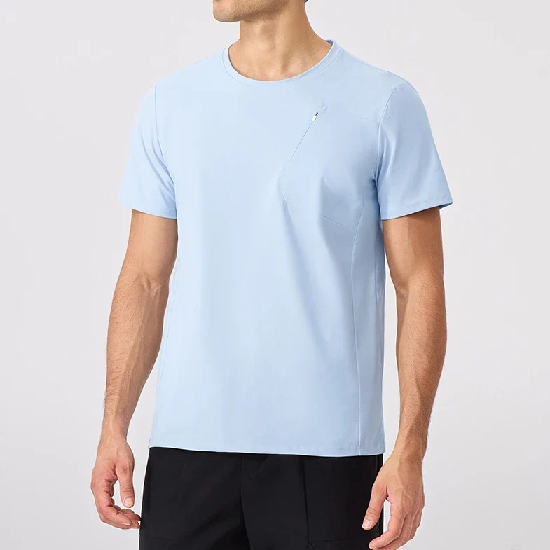 SPARK Men's Summer Athletic T-Shirt with Pocket YEL51241