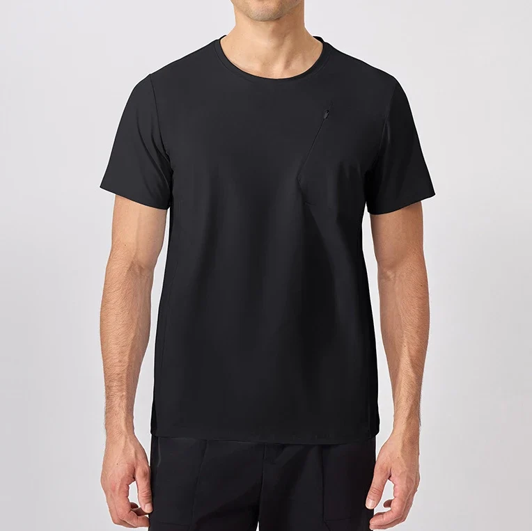 SPARK Men's Summer Athletic T-Shirt with Pocket YEL51241