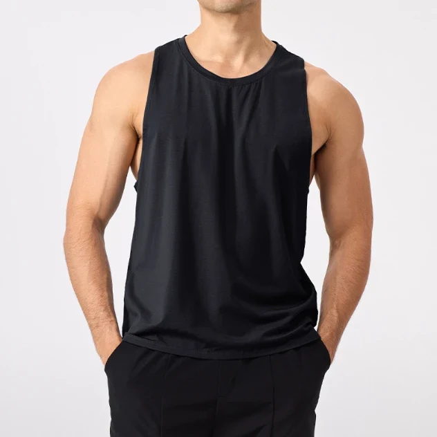 SPARK Men's Modal Cooling Loose-Fit Athletic Tank Top YEL51140