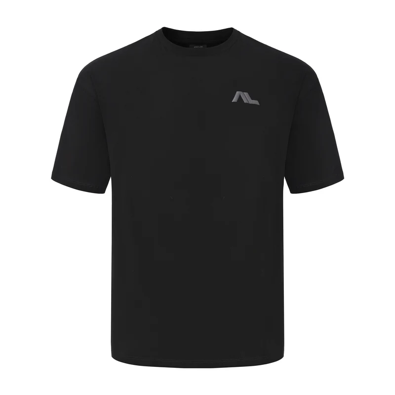 Apes Essentials Bold Drop Tshirt - Solid Black