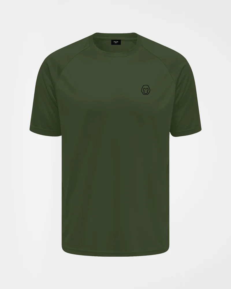 Apes Basics Raglan Oversize T-shirt - Army Green