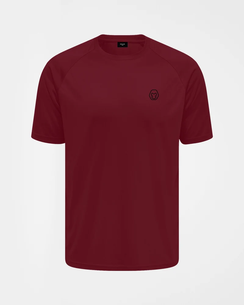 Apes Basics Raglan Oversize T-shirt - Burgundy