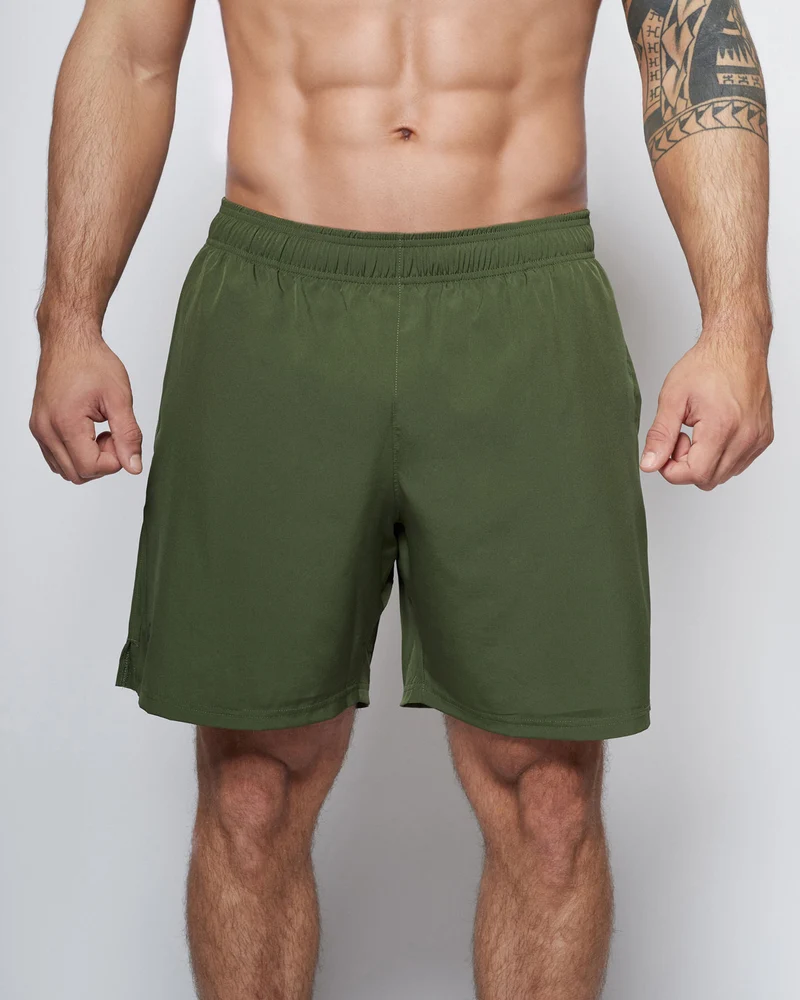 Apes Basics Light Woven shorts - Army Green