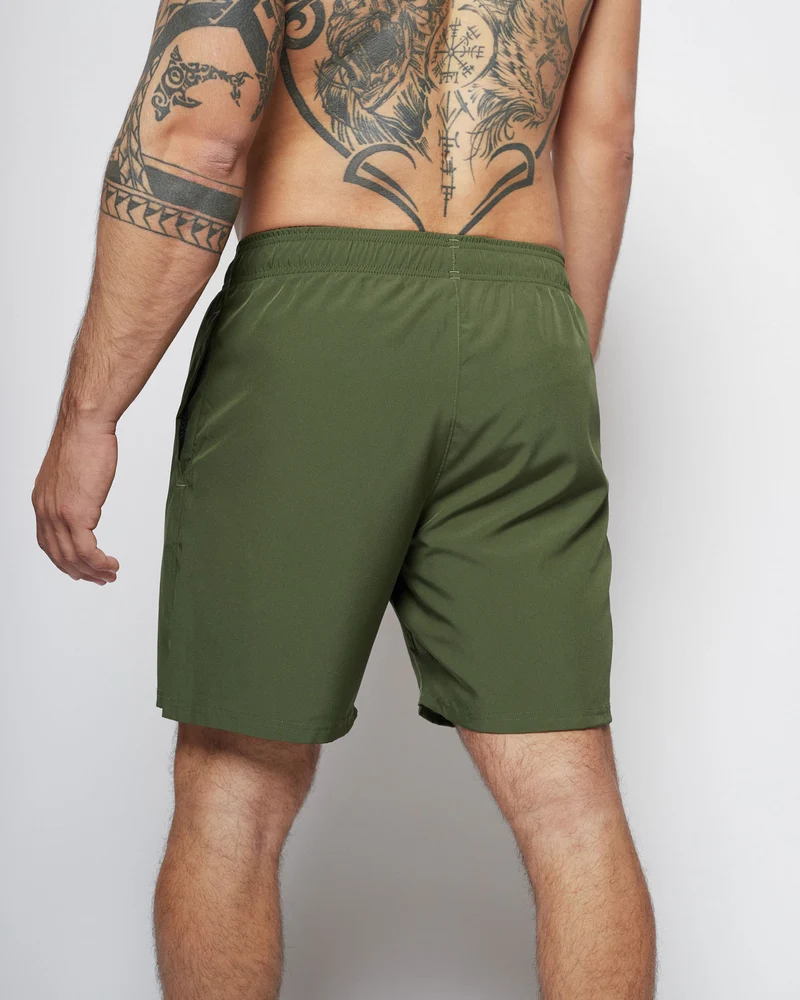 Apes Basics Light Woven shorts - Army Green